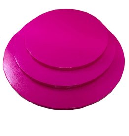 Makebake Cerise Pink Cake Drum Board 10 Round 